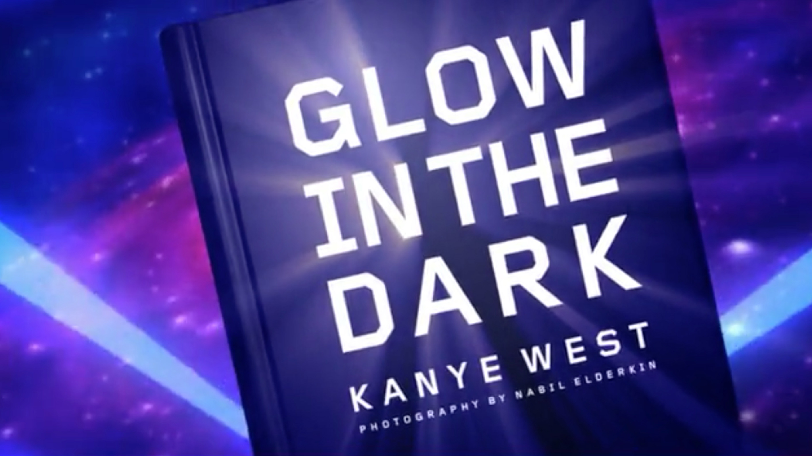Kanye West - Glow in the dark book promo