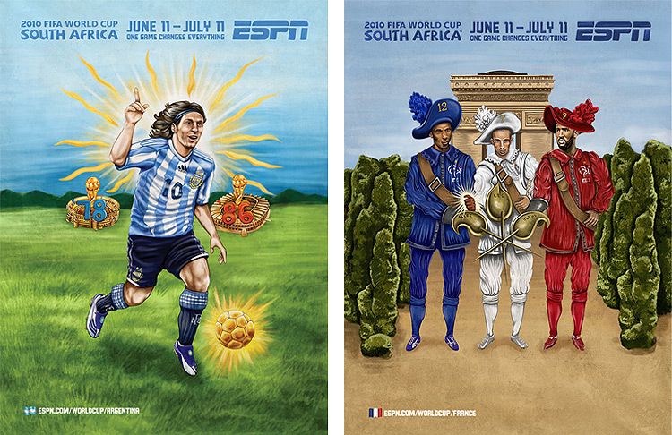 ESPN FIFA Worldcup Artworks