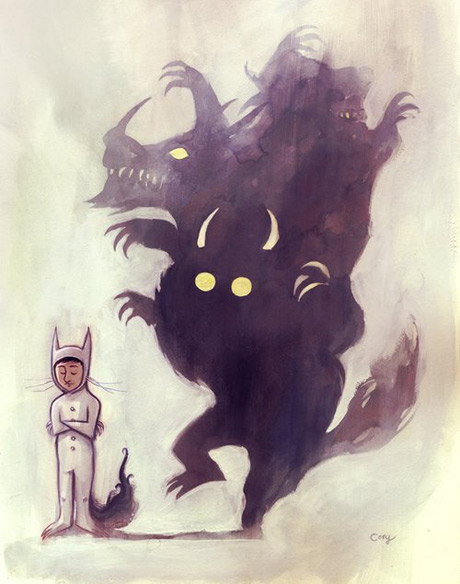 Where the wild things are related art