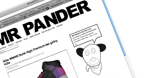 MrPander Relaunch 2010