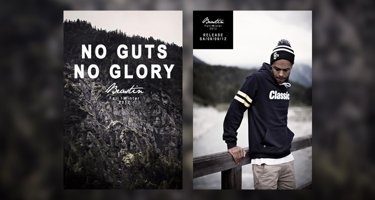 "NO GUTS - NO GLORY" Beastin Fall/Winter 12 Collection Release