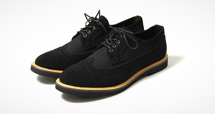 Maiden Noir for Stussy Deluxe Brogue Long Wing
