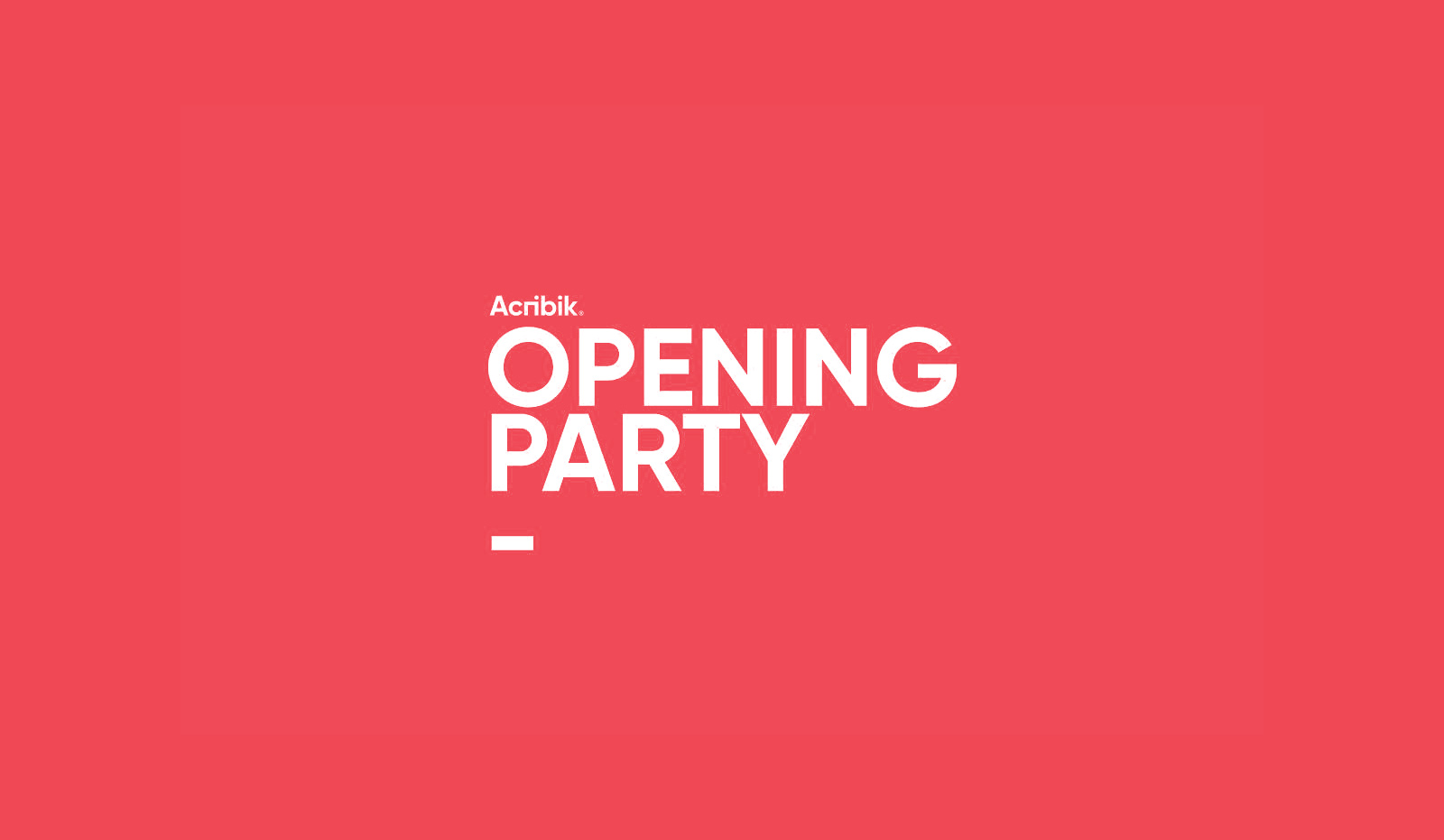 Acribik® Bonn | Opening Party